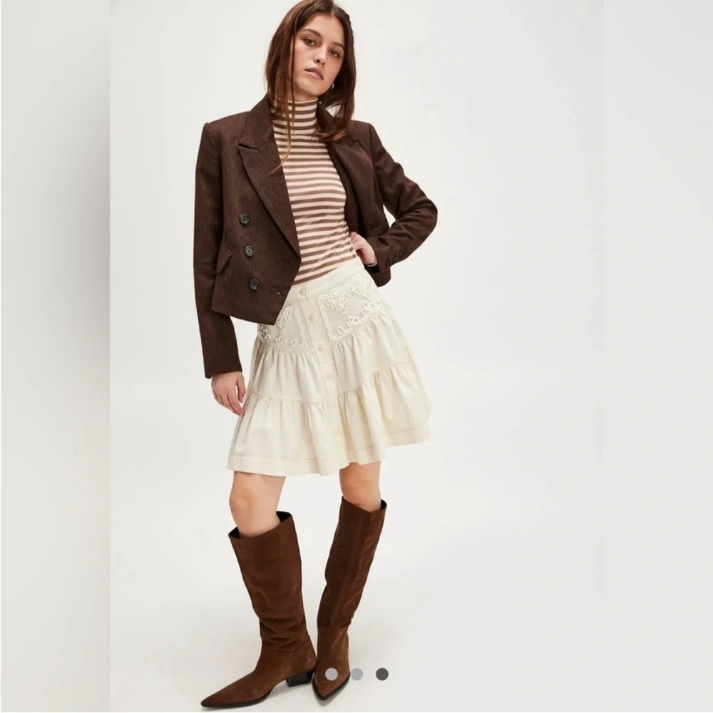 Free People August Mini Skirt SM